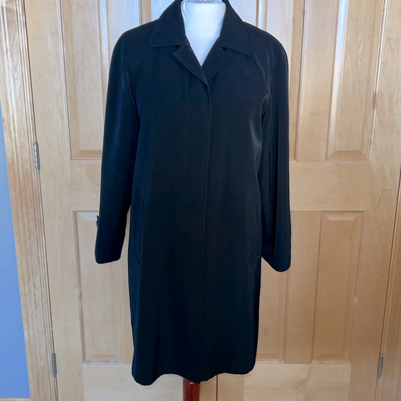 Gallery Black Car Coat with removable lining-PM - Picture 1 of 11